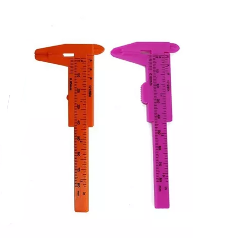 PAQUIMETRO PROF. P/ SOBRANCELHA 8CM CORES