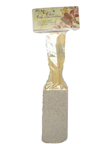 PEDRA POMES + LIXA C/CABO CHIC