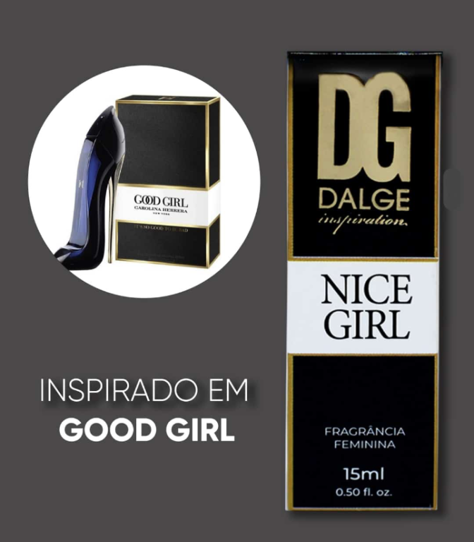 PERFUME DESODORANTE FEM NICE GIRL 15ML DALGE