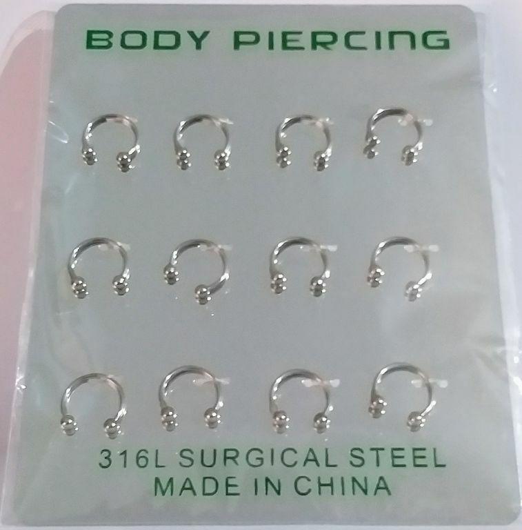 PIERCING CART C/12 P/ SEPTO 10MM