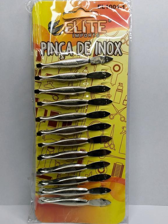 -PINCA P/ SOBRANCELHA CART C/12 ELITE IMPORTS