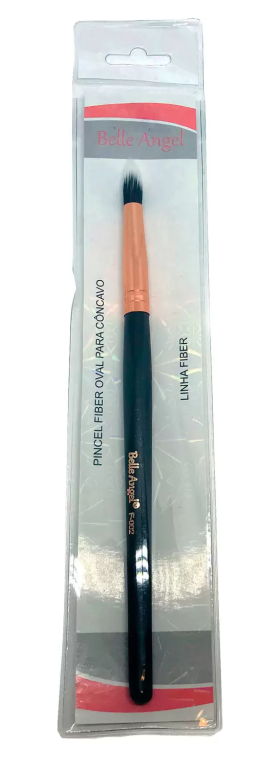 -PINCEL DUO FIBER OVAL P/ CONCAVO F-002 BELLE ANGEL