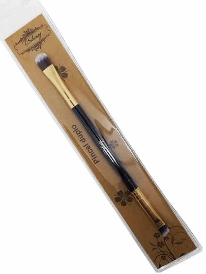 PINCEL DUPLO CHANFRADO E SOMBRA LT01-2 MAKE LOLITA