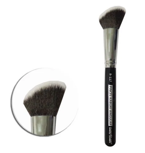 PINCEL P/ BLUSH E PO KABUKI ANGULAR B117 MACRILAN
