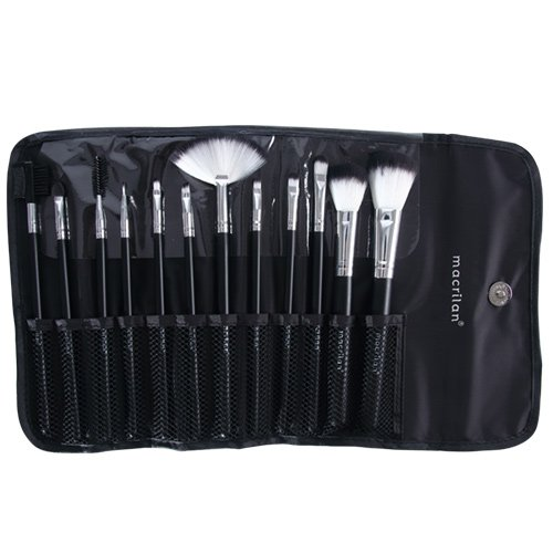 PINCEL P/ MAQUIAGEM KIT C/12 KP1-5J MACRILAN