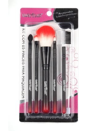 PINCEL P/ MAQUIAGEM KIT C/5 KP5-28 MACRILAN