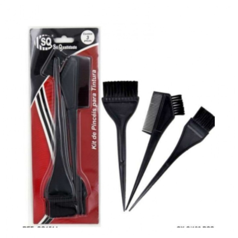 PINCEL P/ TINTURA KIT C/3 1514 SQ