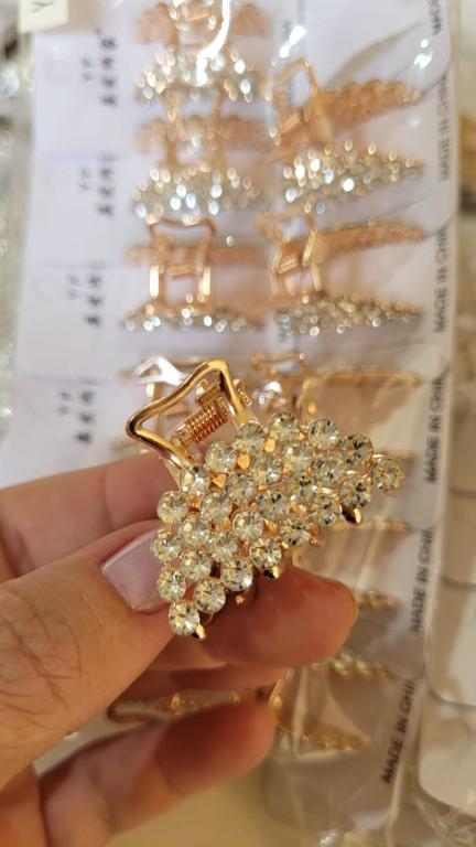 PIRANHA METAL MEDIA C/ STRASS OURO PCT C/12 CHIC