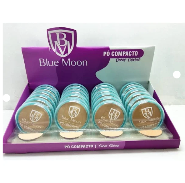 PO COMPACTO CORES CLARAS 1/2/3/4 BLUE MOON