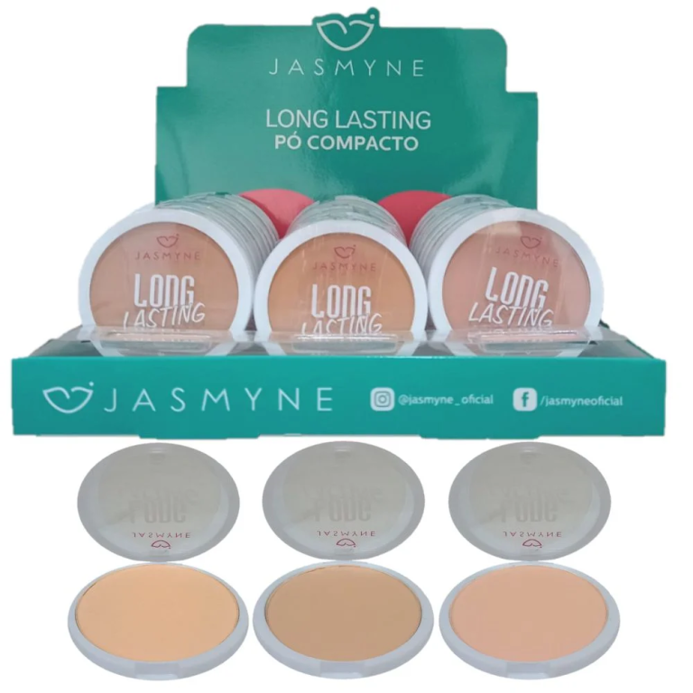 PO COMPACTO LONG LASTING 1/2/3 JS8010-A JASMYNE