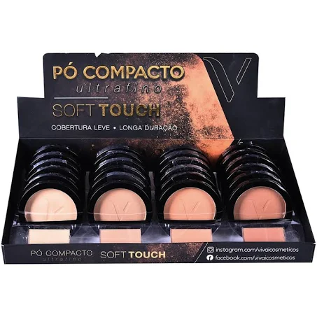 PO COMPACTO SOFT TOUCH ULTRAFINO 5/6/7/8 VIVAI