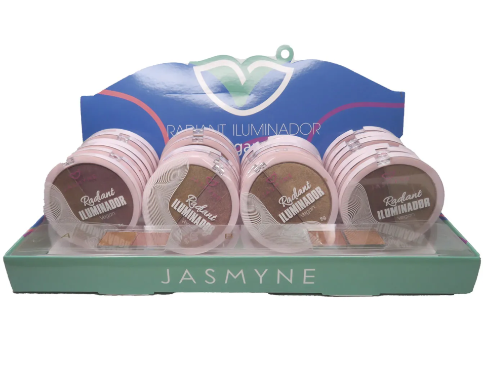 PO ILUMINADOR DUO RADIANT VEGAN A/B JASMYNE