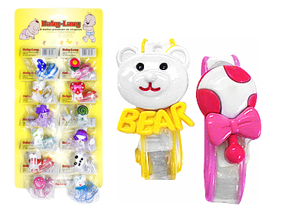 -PRENDEDOR CHUPETA SILICONE C/12UN BABY LANY
