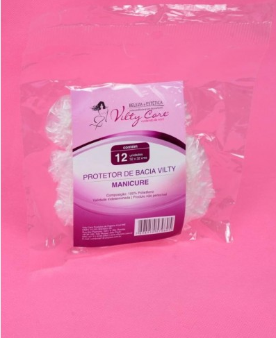 PROTETOR BACIA MANICURE C/12 VILTY CARE