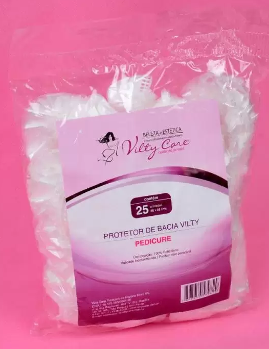 PROTETOR BACIA MANICURE C/25 VILTY CARE