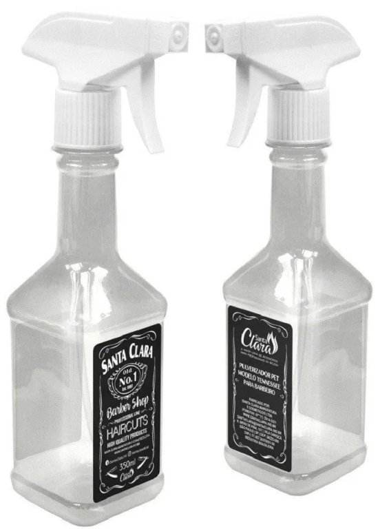 PULVERIZADOR TRANSPARENTE TENNESSEE 350ML SANTA CLARA