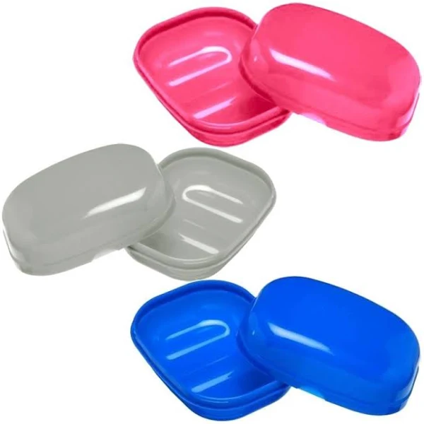 SABONETEIRA PLASTICA FITNESS C/6 REF. 5963 SANTA CLARA