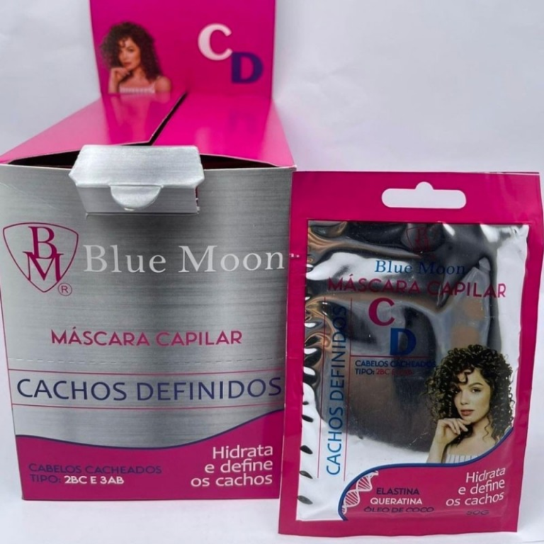 SACHE 50GR MASCARA CACHOS DEFINIDOS BLUE MOON