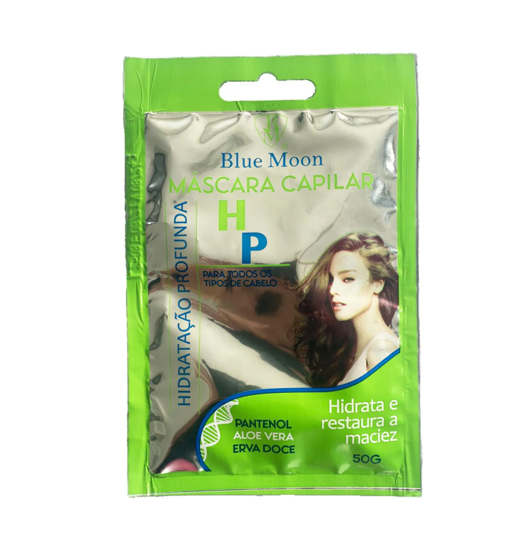 SACHE 50GR MASCARA HIDRATACAO PROFUNDA BLUE MOON