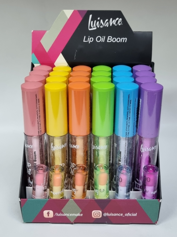 GLOSS LABIAL LIP OIL BOOM 1/2/3/4/5/6 L1093 LUISANCE