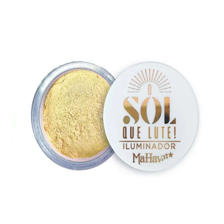 PO ILUMINADOR SOLTO O SOL QUE LUTE GOLD MAHAV