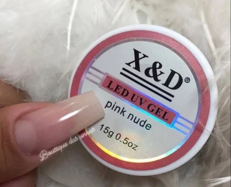-POLIMERO P/ UNHA DE GEL PINK X&D