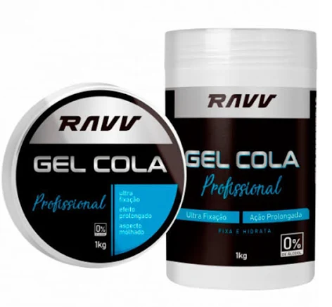 GEL CAPILAR COLA PROFISSIONAL 1KG RAVV