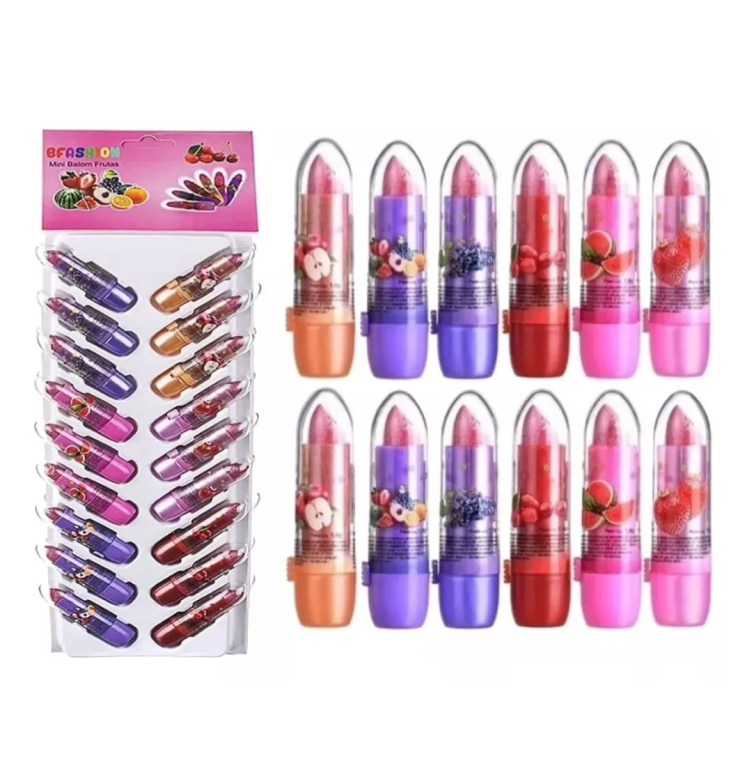 -BATOM INFANTIL FRUTAS CARTELA C/36 BFASHION
