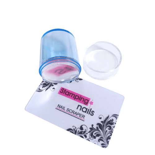 CARIMBO DE UNHA DE SILICONE P/ FRANCESINHA GRANDE MANDALA