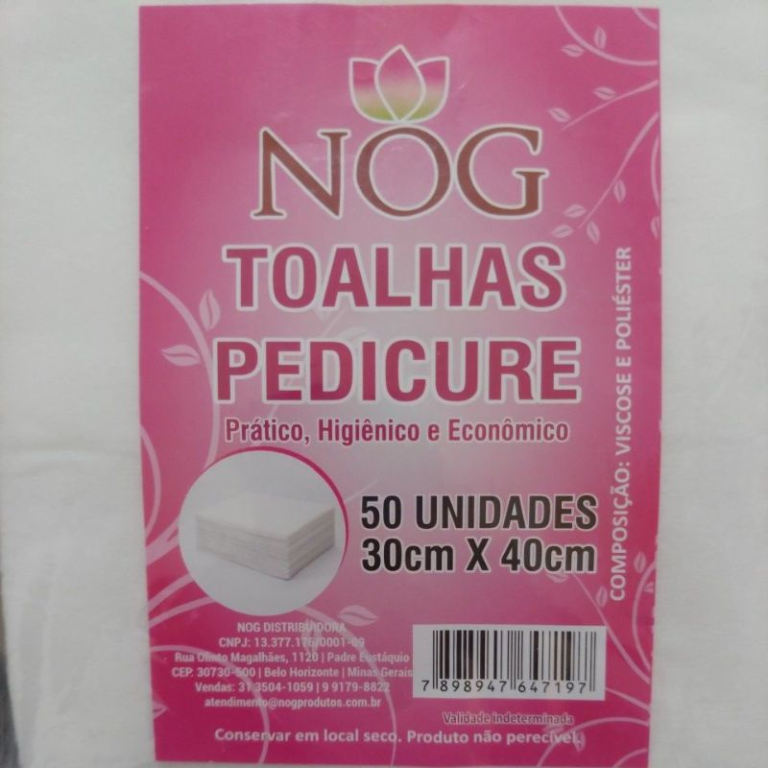 -TOALHA DESCARTAVEL PEDICURE TEXTURIZADA C/50 NOG