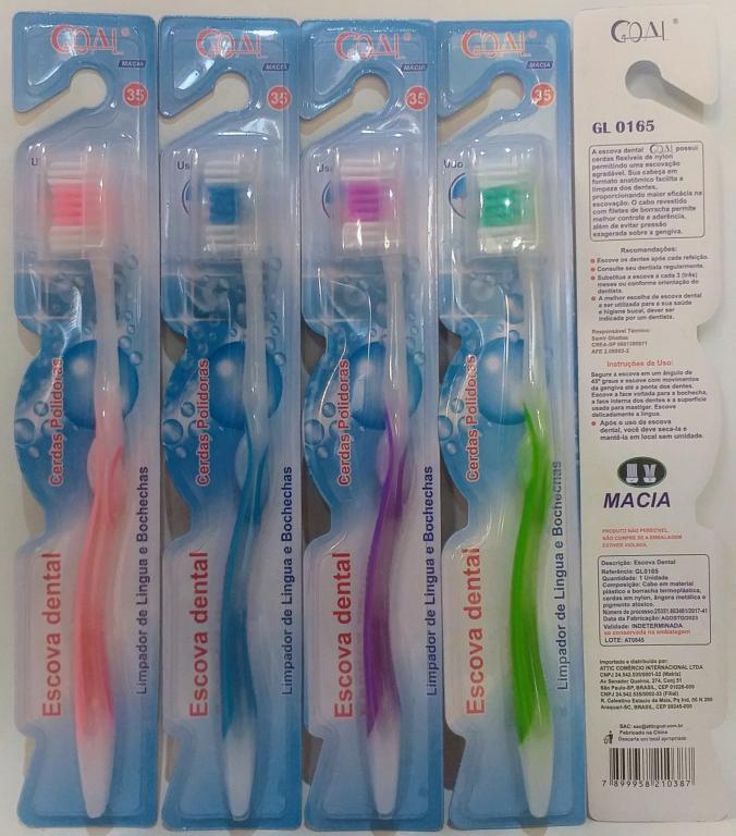 -ESCOVA DENTAL ADULTO MACIA 35 PCT C/12 GL0165 GOAL