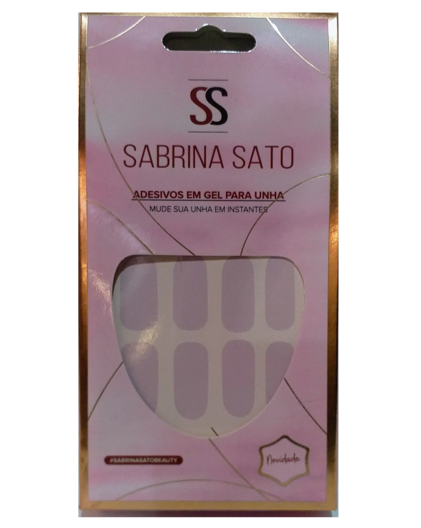 UNHA GEL ADESIVO SEMI CURADO LILAS SS-3192 SABRINA SATO