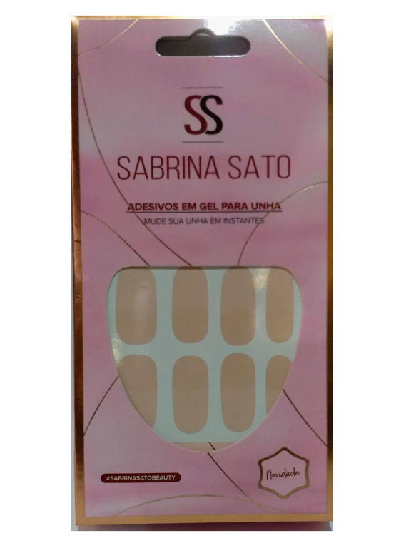 UNHA GEL ADESIVO SEMI CURADO NUDE SS-3199 SABRINA SATO
