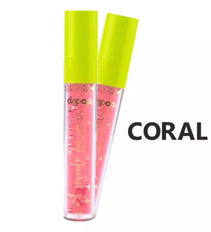 -GLOSS LABIAL MAGIC SEGREDO DA SEREIA CORAL DAPOP