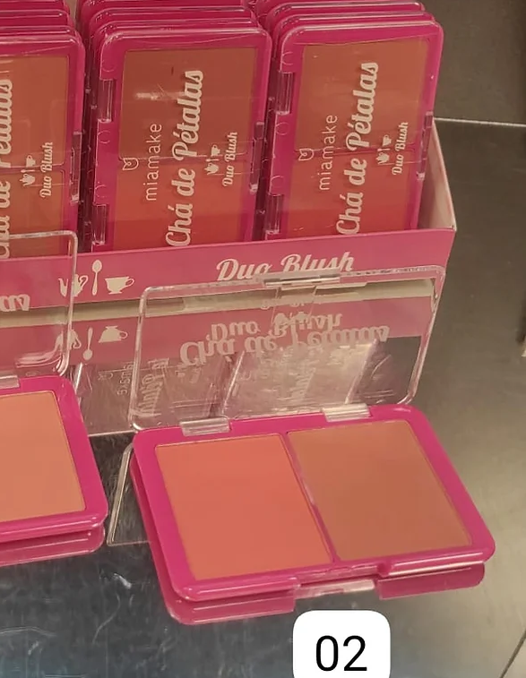BLUSH DUO CHA DE PETALAS COR 2 MIAMAKE