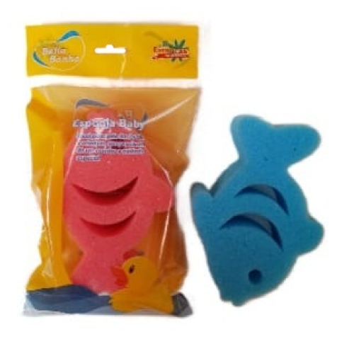 ESPONJA DE BANHO BELLA BABY ESPONFLORA