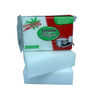 ESPONJA MAGICA LIMPA E TIRA MANCHAS ESPONFLORA