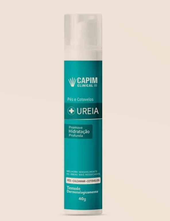 CREME HIDRATANTE UREIA PES E COTOVELOS 40G CAPIM LIMAO