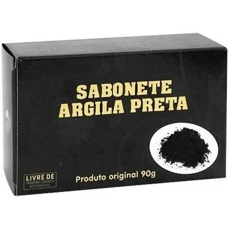 -SABONETE ARGILA PRETA 90G TROPICAL