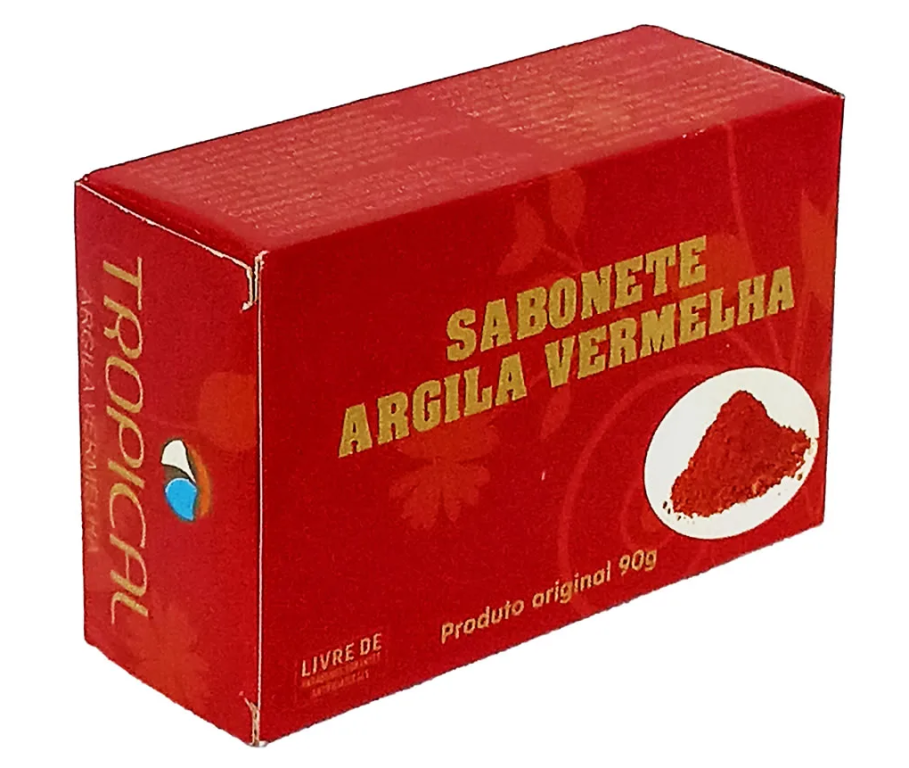 -SABONETE ARGILA VERMELHA 90G TROPICAL