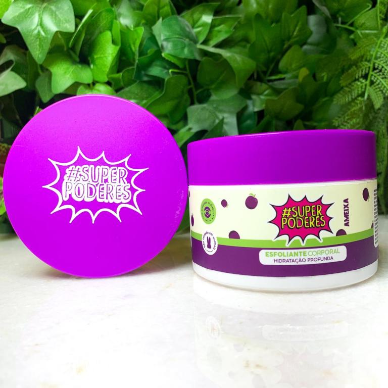 GEL ESFOLIANTE CORPORAL 220G AMEIXA SUPER PODERES