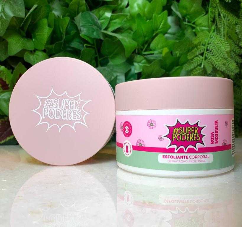 GEL ESFOLIANTE CORPORAL 220G ROSA MOSQUETA SUPER PODERES