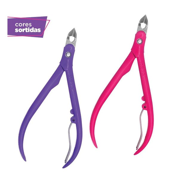 -ALICATE P/ CUTICULA CABO PLASTICO CHIC