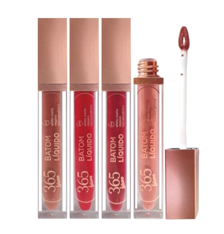 BATOM LIQUIDO 365 COR 4 BORDEAUX L5304 LUISANCE