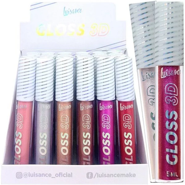 GLOSS LABIAL 3D 01/02/03/04/05/06 L5303 LUISANCE
