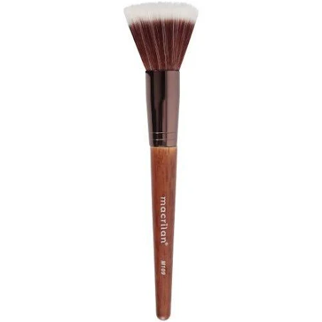 -PINCEL DUO FIBER PO/BLUSH/BASE M109 MACRILAN