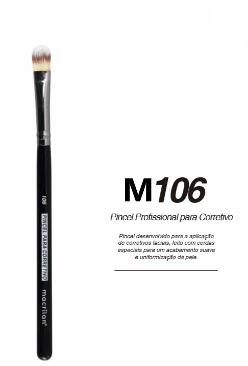 -PINCEL P/ CORRETIVO M106 MACRILAN