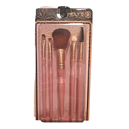PINCEL P/ MAQUIAGEM KIT C/5 MKP-173 MEILYS