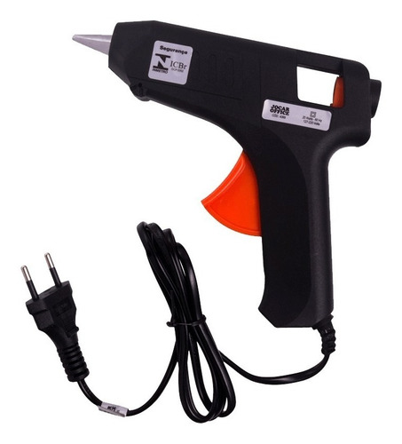 PISTOLA COLA QUENTE PROF C/ BOTAO 40W REF.3905 SQ