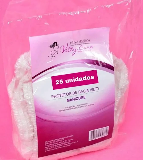 PROTETOR BACIA PEDICURE C/25 VILTY CARE